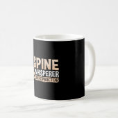 Chiropractic Spine Whisperer Chiropractor Chiro コーヒーマグカップ (正面右)