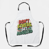 Chiropractic Stress Relief Back Adjustment Gift エプロン (正面)