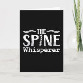 Chiropractic The Spine Whisperer Chiropractor カード (正面)