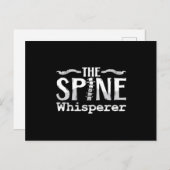 Chiropractic The Spine Whisperer Chiropractor ポストカード (正面/裏面)