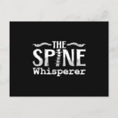 Chiropractic The Spine Whisperer Chiropractor ポストカード (正面)