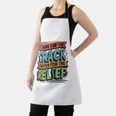 Chiropractor Back Relief Funny Gift エプロン (インサイチュ)