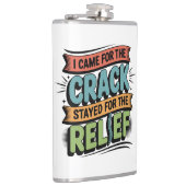 Chiropractor Back Relief Funny Gift フラスク (右)