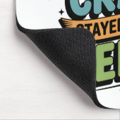 Chiropractor Back Relief Funny Gift マウスパッド (コーナー)