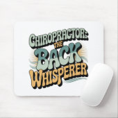 Chiropractor Back Whisperer Gift Idea マウスパッド (マウス)