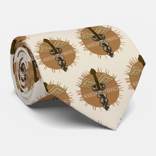 Chiropractor Caduceus ネクタイ (ロール)