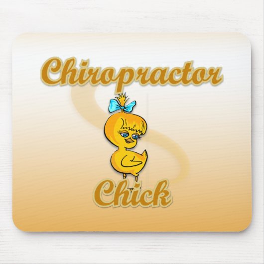 Chiropractor Chick マウスパッド (正面)