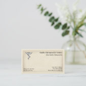 Chiropractor Chiropractic Business Card 名刺 (スタンド正面)
