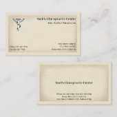 Chiropractor Chiropractic Business Card 名刺 (正面/裏面)