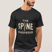 Chiropractor Dry Humour Joke Pun Tシャツ (正面)