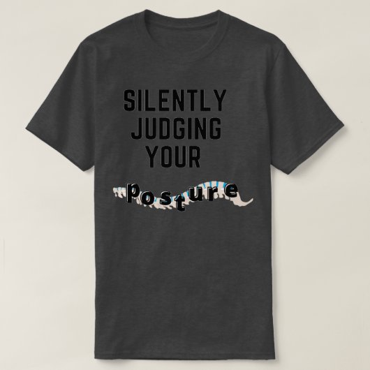 chiropractor humor 2 tシャツ (デザイン正面)