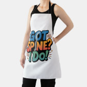 Chiropractor Humor Spine Health Quote エプロン (インサイチュ)