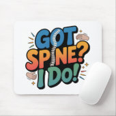 Chiropractor Humor Spine Health Quote マウスパッド (マウス)