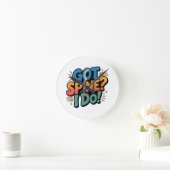Chiropractor Humor Spine Health Quote ラウンド壁時計 (ホーム)