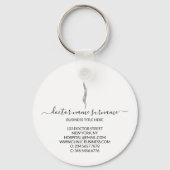 Chiropractor Massage Orthopedic Spine vertebrae キーホルダー (裏面)