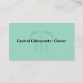 Chiropractor Modern Medical Business Cards 名刺 (正面)