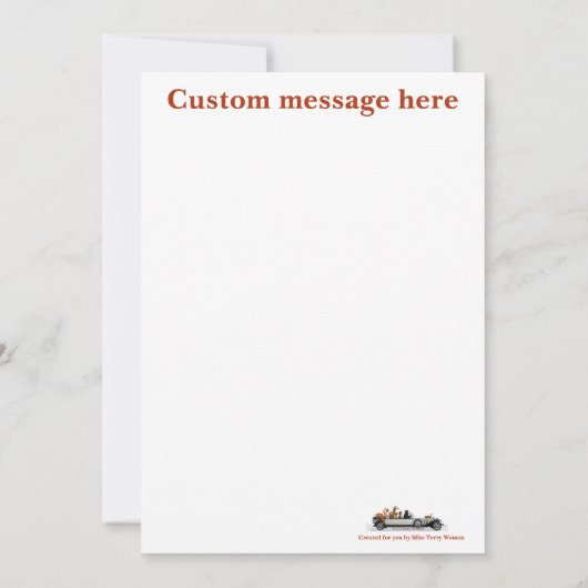 Chirpy Chickens acrobat squad カード (裏面)