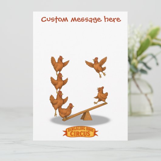 Chirpy Chickens acrobat squad カード (スタンド正面)