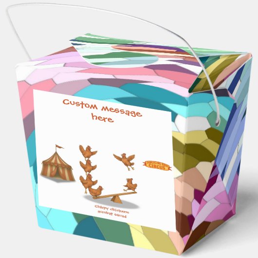 Chirpy Chickens acrobat squad フェイバーボックス (裏面)