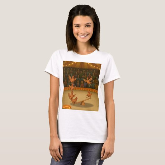 Chirpy Chickens acrobat squad Tシャツ (正面フル)