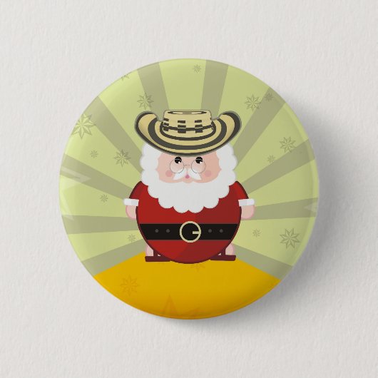 chirstmasボタン 缶バッジ (正面)