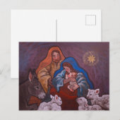 Chirstmas Nativity postcard シーズンポストカード (正面/裏面)