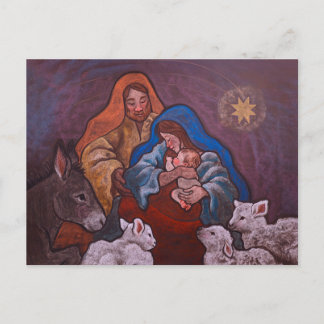 Chirstmas Nativity postcard シーズンポストカード