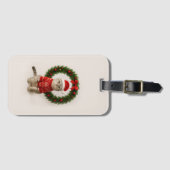 Chirstmas theme ラゲッジタグ (正面横)
