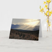 Chisanaの美しい カード (黄色い花)