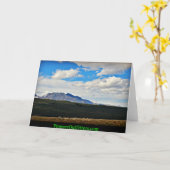 Chisanaの美しい カード (黄色い花)