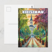Chisinau, cœur vibrant de la Moldavie ポストカード (正面/裏面)