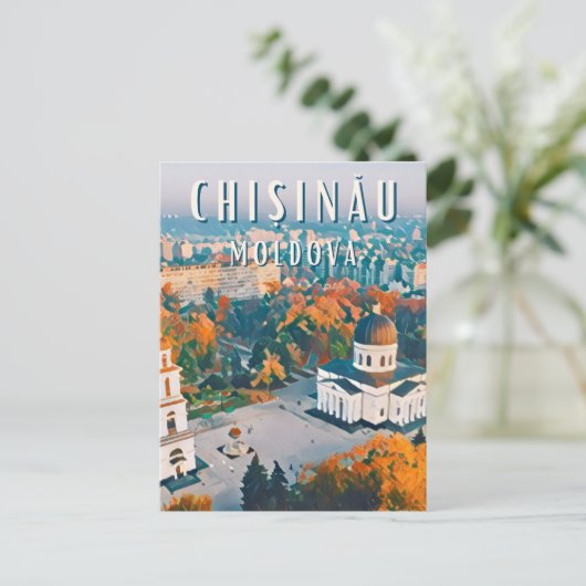 Chisinau, la ville de l'architecture soviétique ポストカード (スタンド正面)
