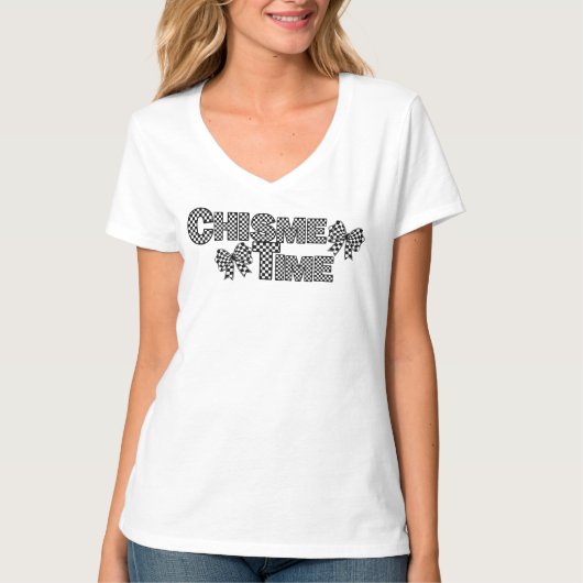 Chisme Time Tシャツ – おもしろい&トレンディーグラフィック (正面)