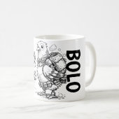 CHISPA & BOLO Steampunk Animal Mug コーヒーマグカップ (正面右)
