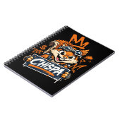 Chispa Graffiti Squirrel Spiral Notebook ノートブック (左側)