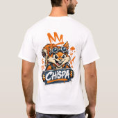 Chispa Graffiti Squirrel T-Shirt Tシャツ (裏面)