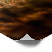 Chital or cheetal, Axis axis, spotted deers or axi ポスター (角)