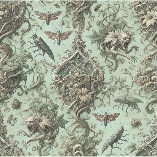 Chitinous Elegy – Gothic Insect  シール (正面)