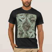Chitinous Elegy – Gothic Wearable Art Tシャツ (正面)