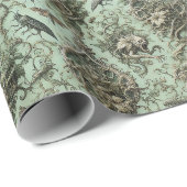 Chitiny Elegy – ゴシック昆虫壁紙デザイン ラッピングペーパー (ロールコーナー)