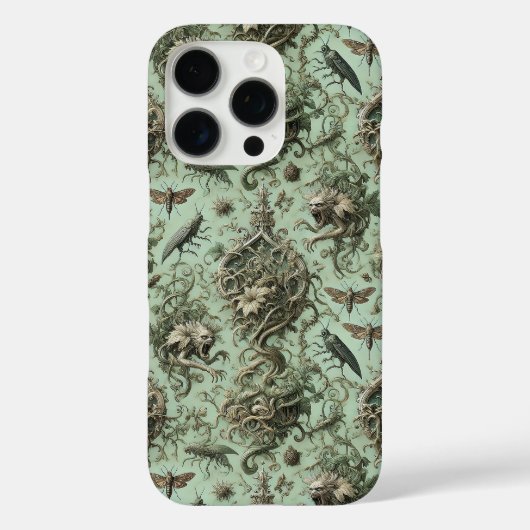 Chitiny Elegy – ゴシック昆虫壁紙デザイン Case-Mate iPhoneケース (裏面)