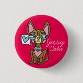 Chiwawa Jessy Cake Badge 缶バッジ (正面)