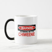 Chiweenieの用心して下さい モーフィングマグカップ (左)