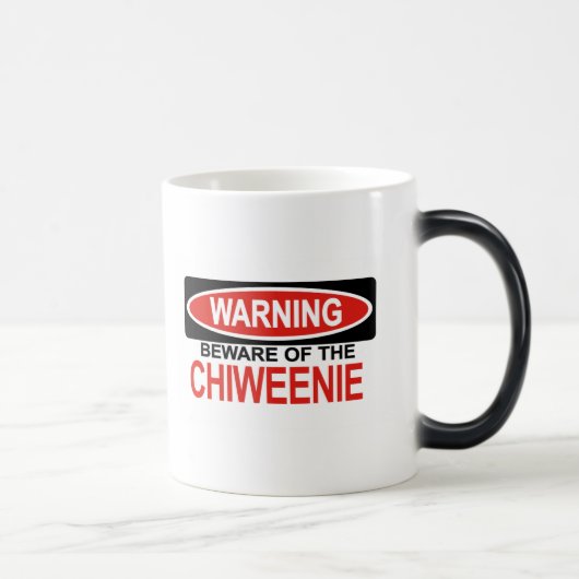 Chiweenieの用心して下さい モーフィングマグカップ (右)