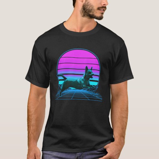 Chiweenie Pastel Goth Vaporwave Tシャツ (正面)