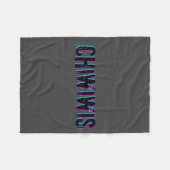 Chiwiwis - Funny Quote  フリースブランケット (正面(横))