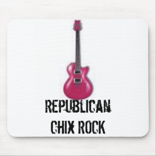 Chixの共和党の石 マウスパッド