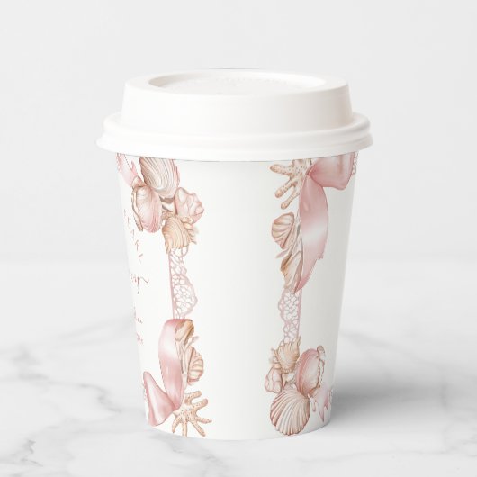 Chix coastal Pearl Paper cup 紙コップ (左)