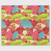 ChiyogamiのスタイルGiftwrap ラッピングペーパー (フラット)