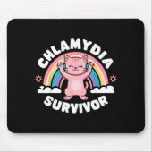Chlamydia Survivor マウスパッド (正面)